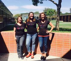 "The Kindergarten Team", Three teachers standing together